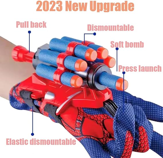spider man wrist nerf shooter