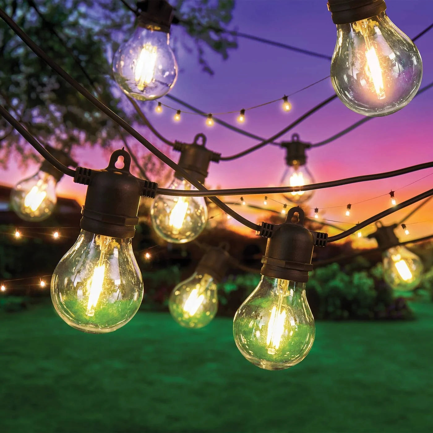 Festoon lights 12 meters