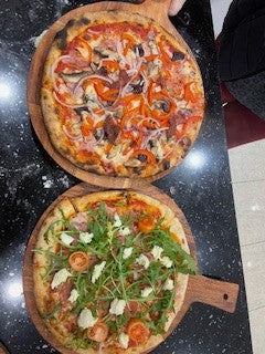 Wood fire pizza oven hire