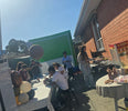 Wood fire pizza oven hire