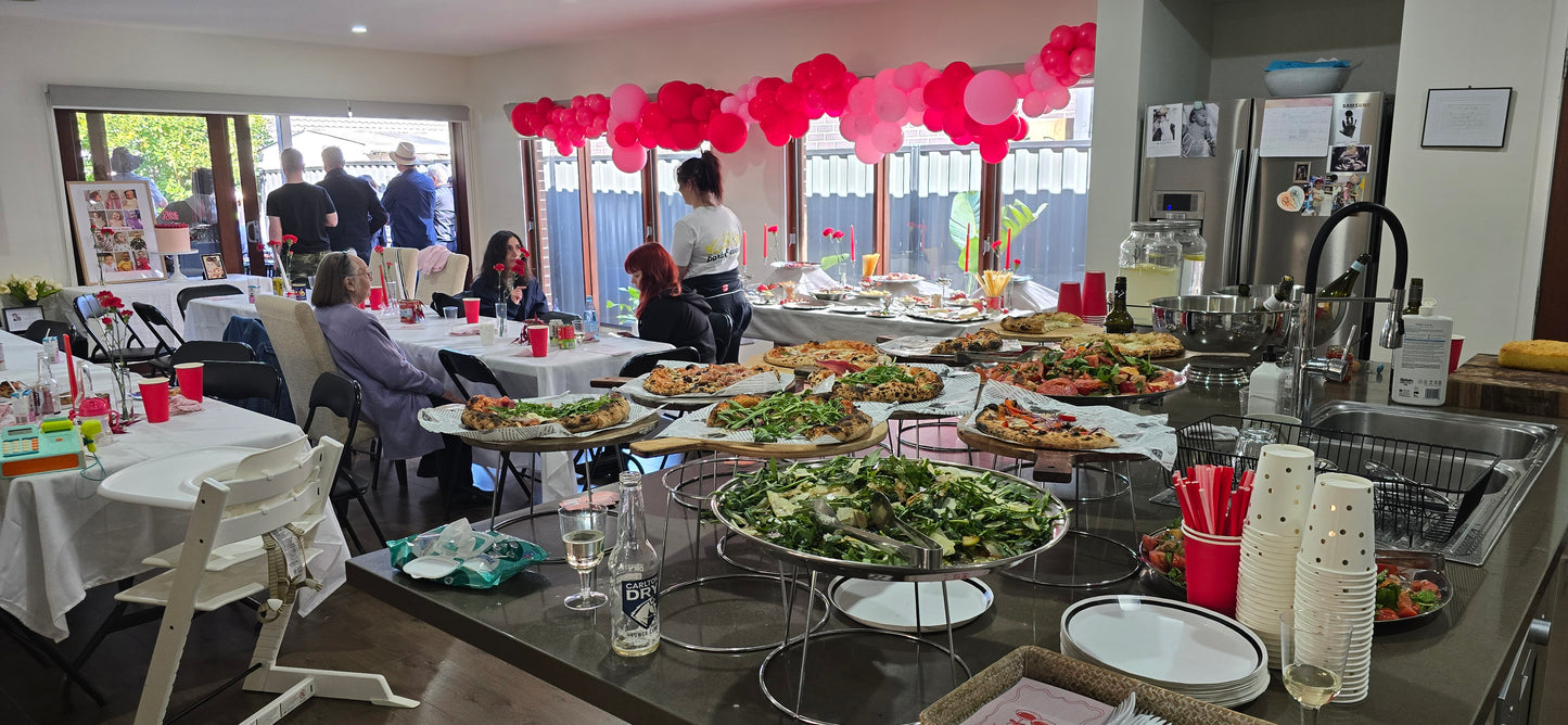 Wood fire pizza catering packages - L.A party and events hire