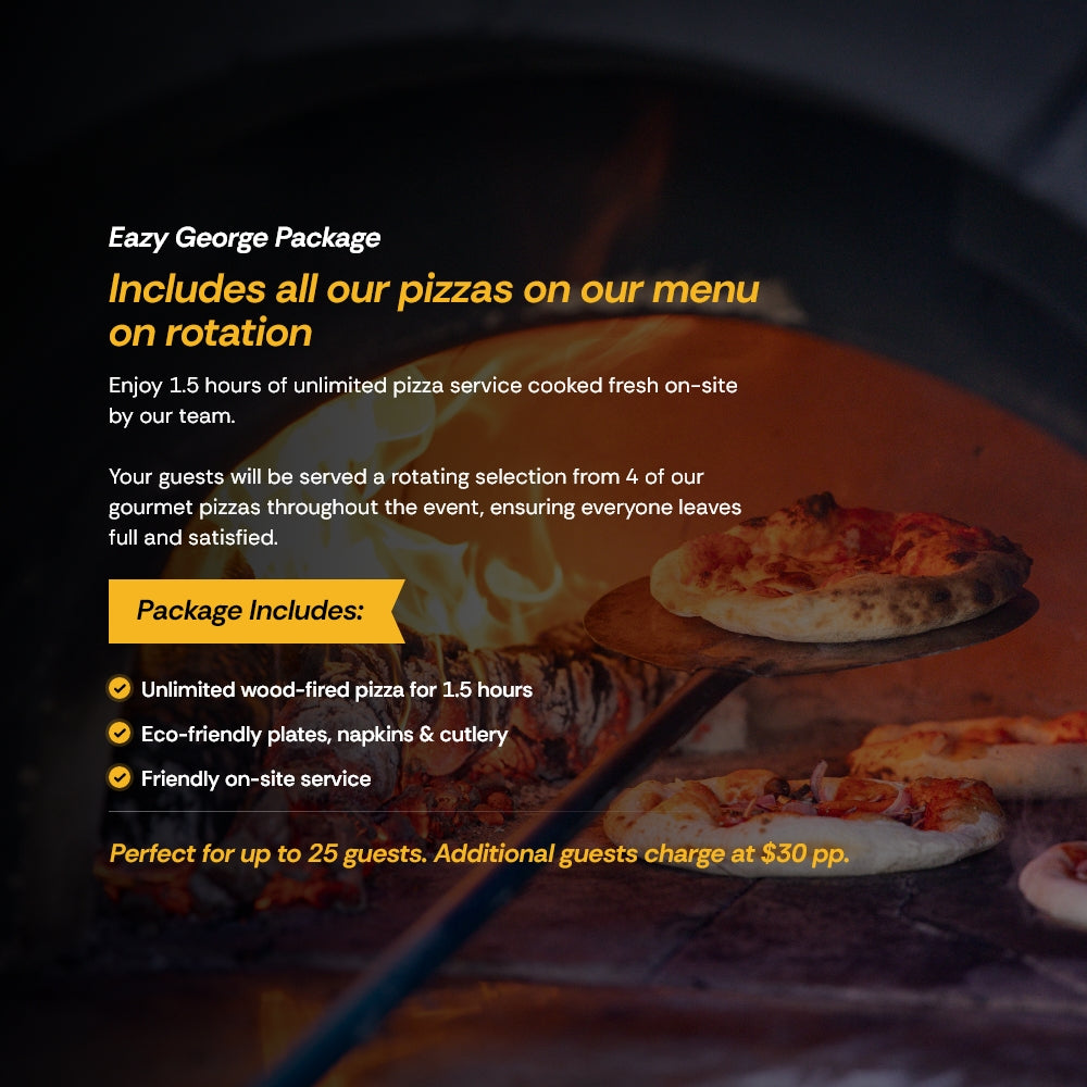 Wood Fire Pizza Catering Packages