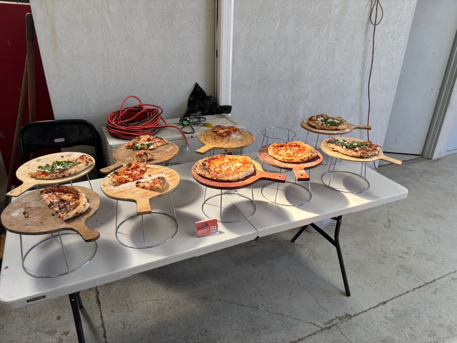Wood fire pizza catering packages - L.A party and events hire