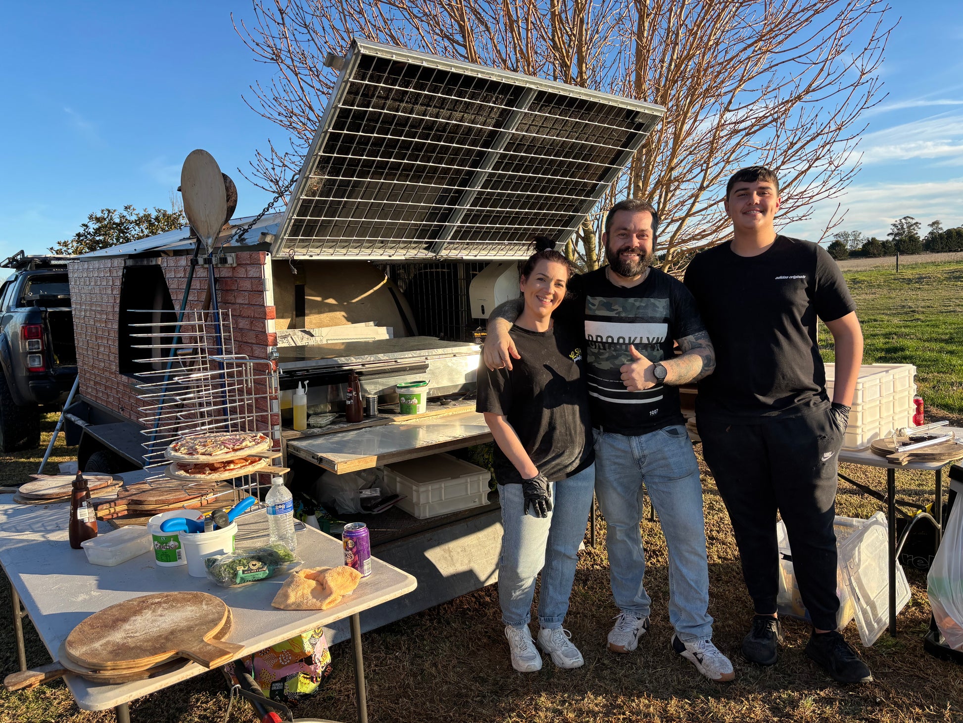 Wood fire pizza catering packages - L.A party and events hire