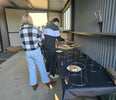 Wood fire pizza oven hire