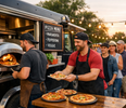 Wood fire pizza catering packages - L.A party and events hire