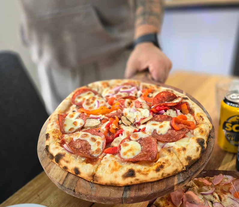 Wood fire pizza oven hire