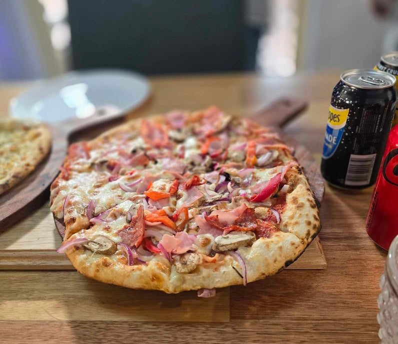 Wood fire pizza oven hire