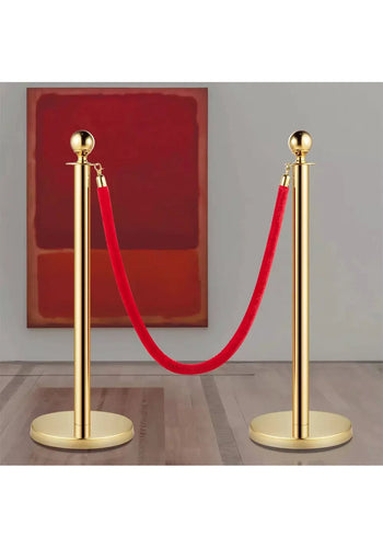 Gold Stanchions