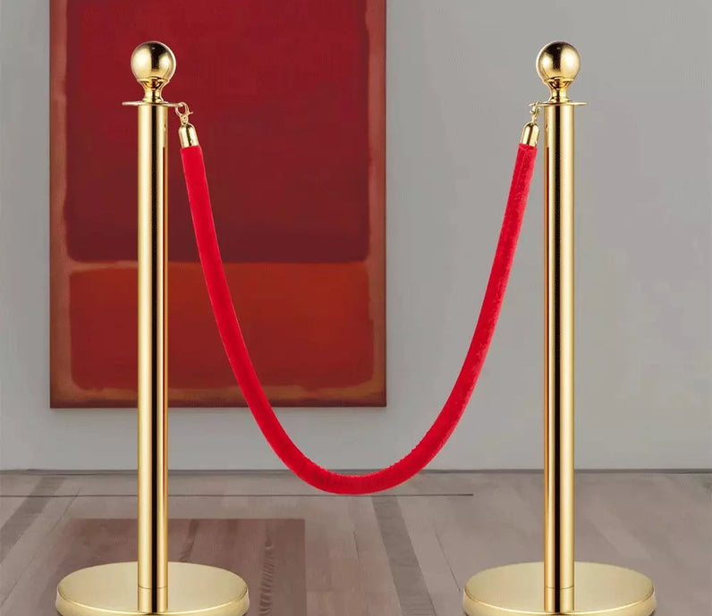 Gold Stanchions