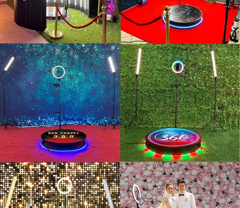 Photo booth 360 view - L.A party and events hire