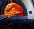 Wood fire pizza oven hire