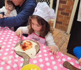 kids pizza making and cooking
