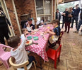 kids pizza making and cooking